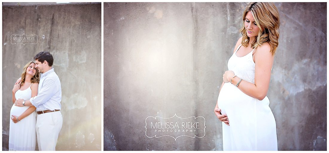 Kansas City Maternity Pictures with dad