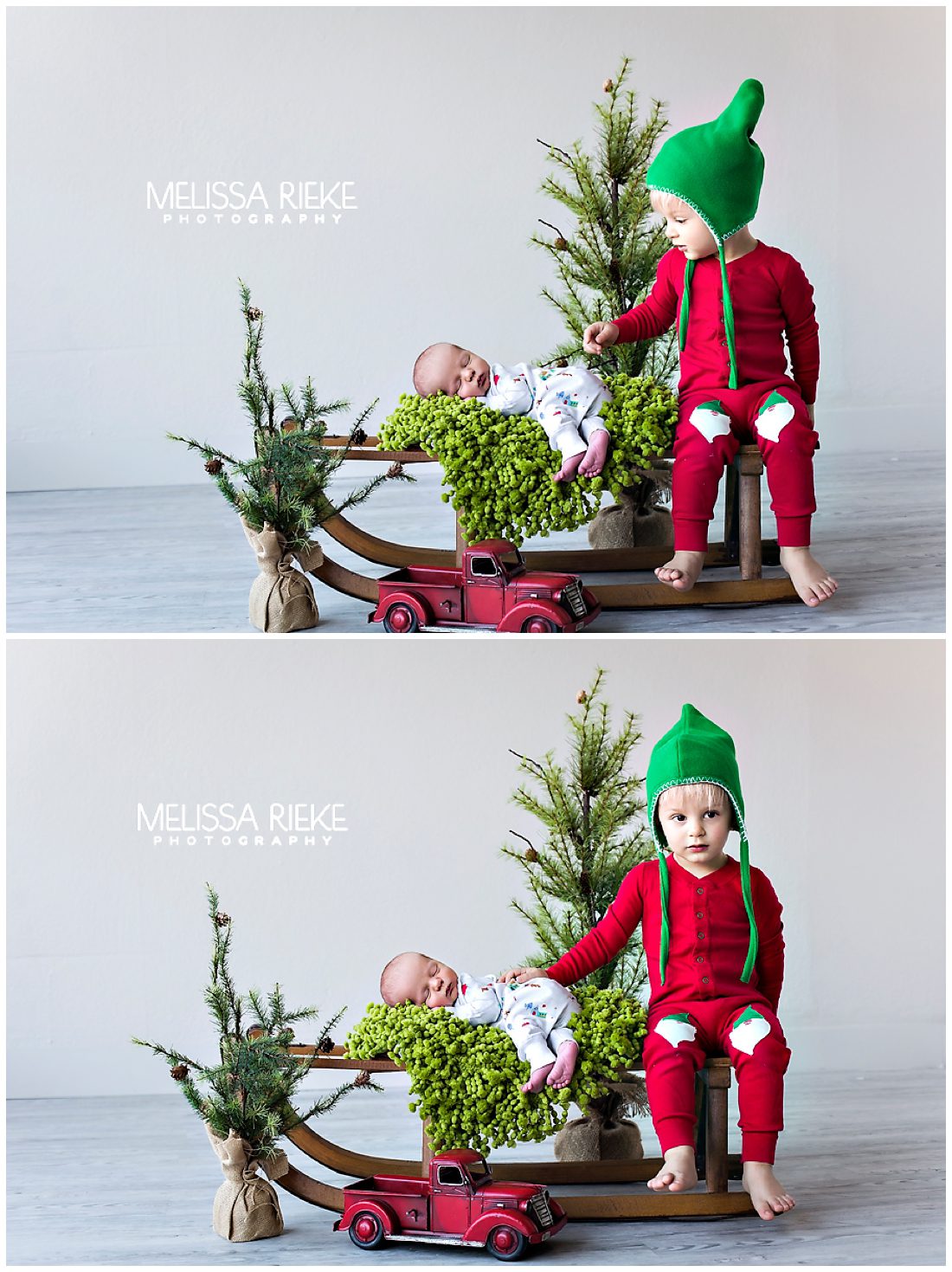 Kansas City newborn Photographer Christmas