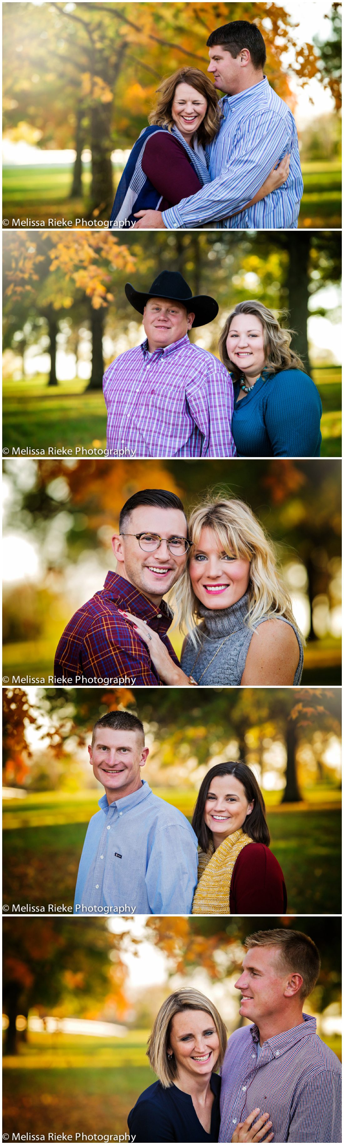 Fall Extended Family Pictures Photos Kansas City Park Fall Leaves
