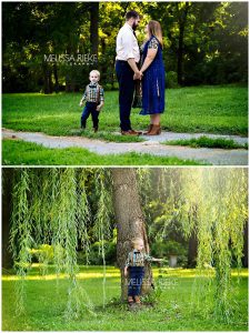 Family Picture Poses with a Toddler Kansas City Photographer