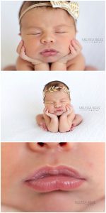 Newborn Photos Kansas City Baby Girl Posed Photography