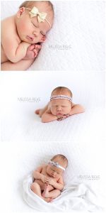 Newborn Photography Kansas City Photos Pictures Baby Girl Photographer KC white backdrop