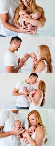 Newborn Twin Parents Pictures Kansas City Photographer Posed Newborn Pictures
