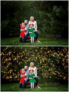 Holiday Bokeh Action Pretty Actions Photoshop Enhance Christmas Lights